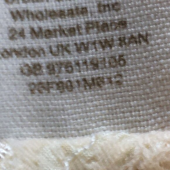 Free People Lace Trim Mini Dress Beige - Picture 8 of 8